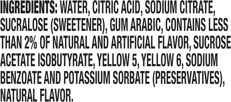Tang Orange Artificially Flavored Liquid Soft Drink Mix, 1.62 fl oz Bottle - Image 3